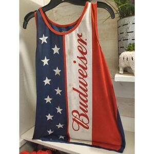 Budwiezer tank top men's large